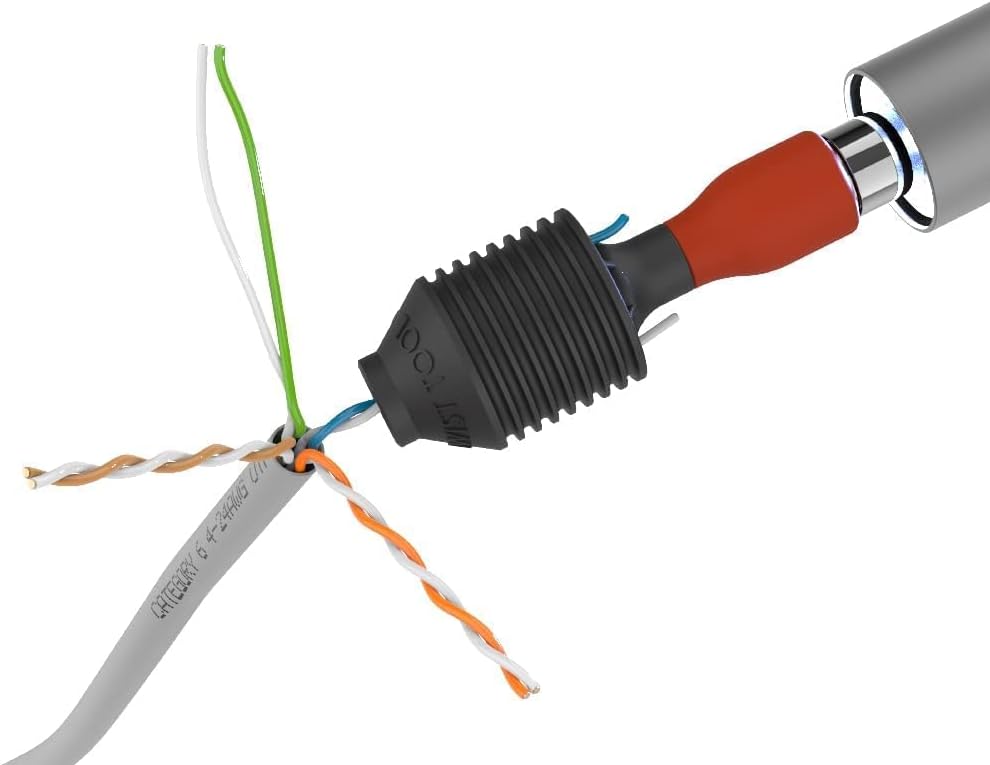 Untwist Tool V2 CAT5e/CAT6 Pair Separator - Quickly & Easily Untwists CAT5e / CAT6 Pairs - Saves Fingers (1)