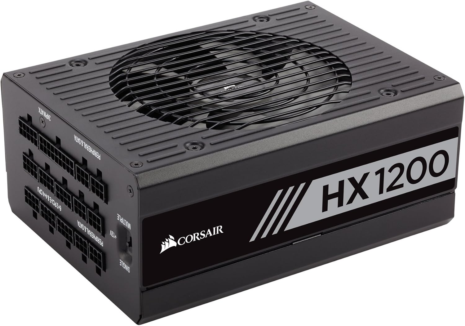 Corsair HX Series, HX1200, 1200 Watt, Fully Modular Power Supply, 80+ Platinum Certified, Model Number: CP-9020140-NA