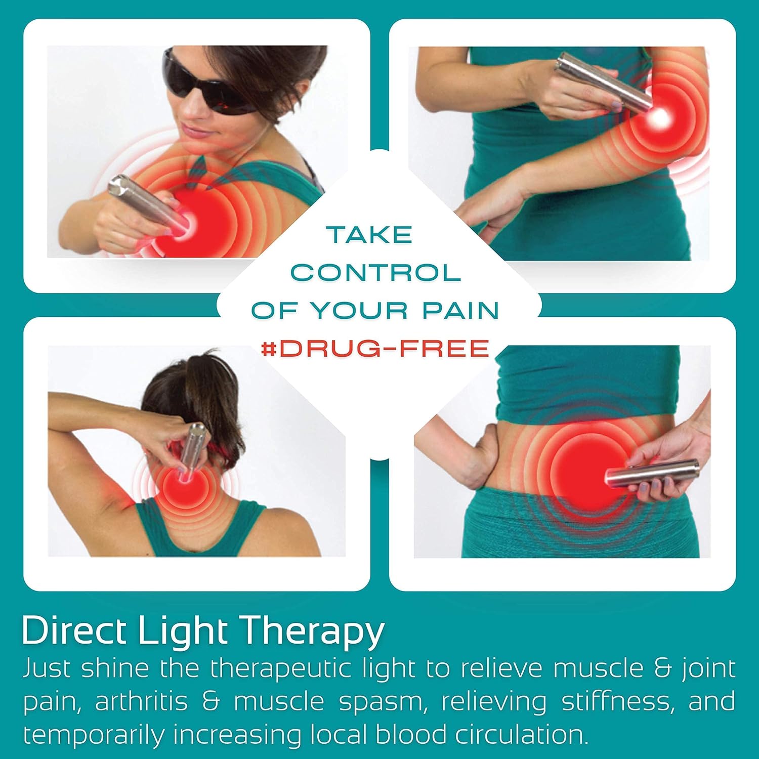 TENDLITE Red Light Therapy Device - LED Device Relief & Exercise Recovery