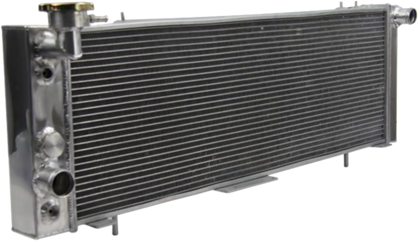 CW-AutoParts 3 Row Core All Aluminum Radiator for 1991-2001 Jeep Cherokee XJ/Comanche 2.5 4.0 L4 L6 AT/MT