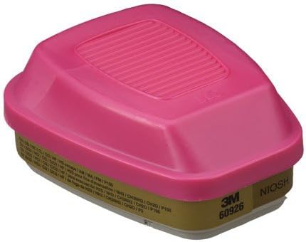 3M 60926 Multi Gas, Vapor Cartridge, Filter, P100 5 Pack