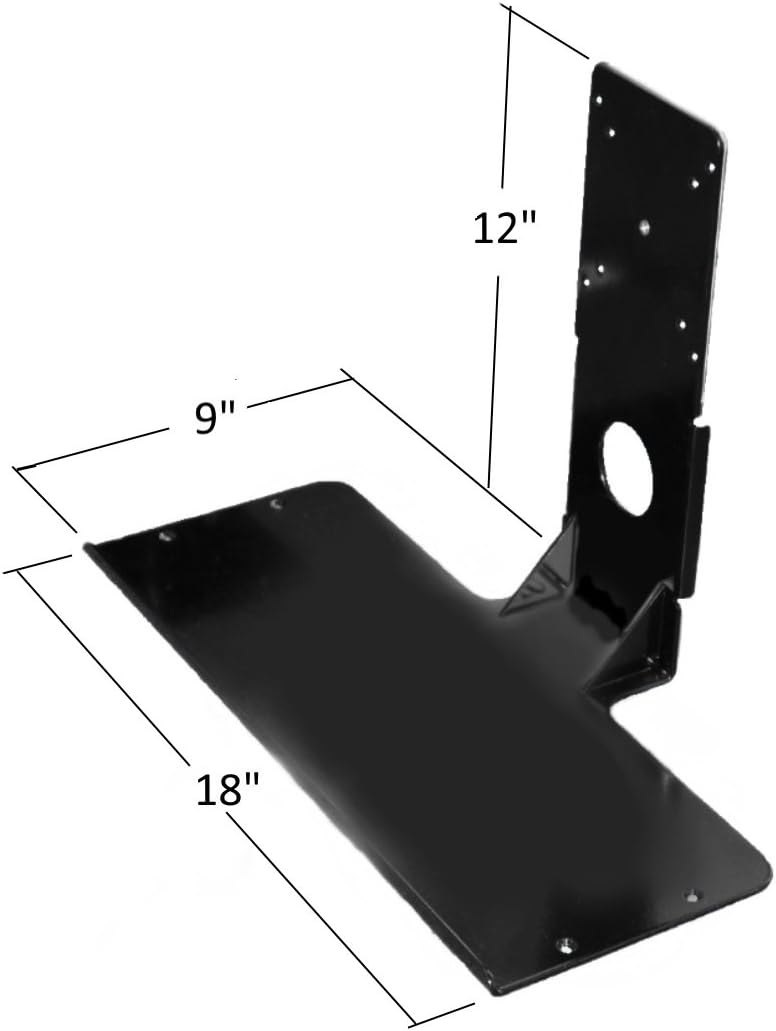 SDS iMount 2.0 Premium Aluminum Keyboard Mounting Bracket Uses 100 or 75 VESA On Monitors, Perfect for Tight Spaces, Doctors, Dentist, Government Offices, Military, Warehouses Anyplace, Save Money