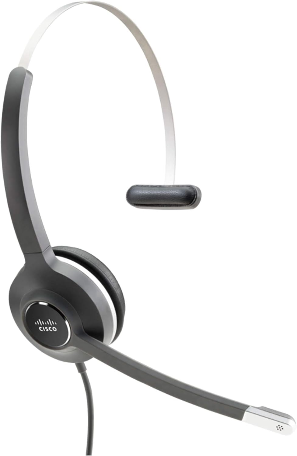 Cisco Headset 531, Wired Single On-Ear Quick Disconnect Headset with RJ-9 Cable, Charcoal, 2-Year Limited Liability Warranty (CP-HS-W-531-RJ=)