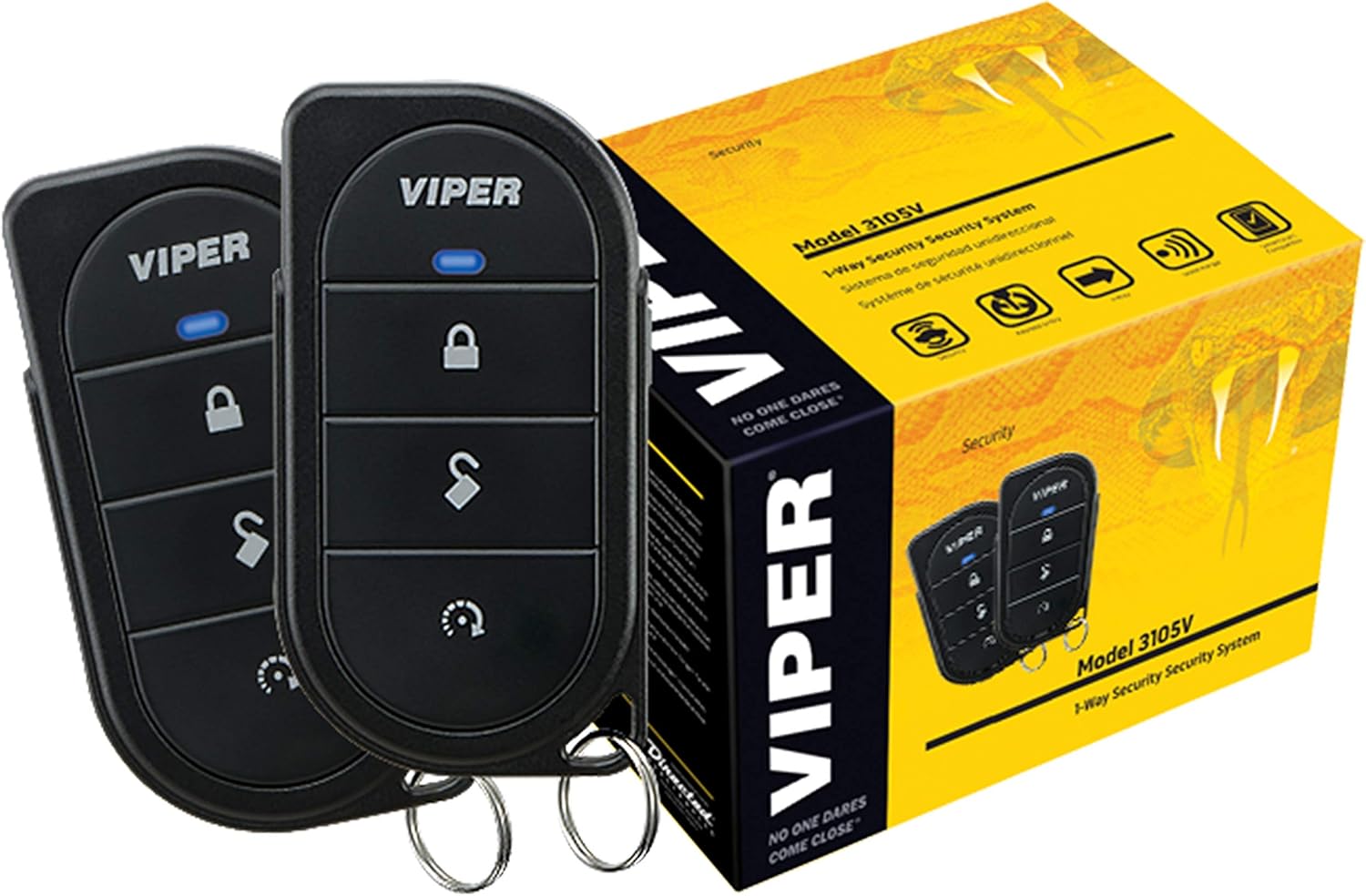 Viper 3106V 3-Channel 1-Way Car Alarm System