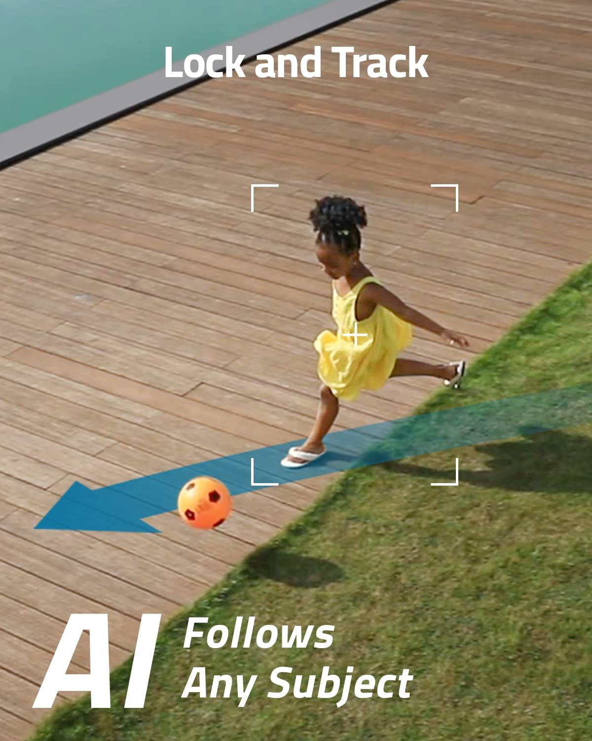 eufy Security Floodlight Cam 2 Pro, 360-Degree Pan and Tilt Coverage, 2K Full HD, Smart Lighting, Weatherproof, On-Device AI Subject Lock and Tracking, No Monthly Fee