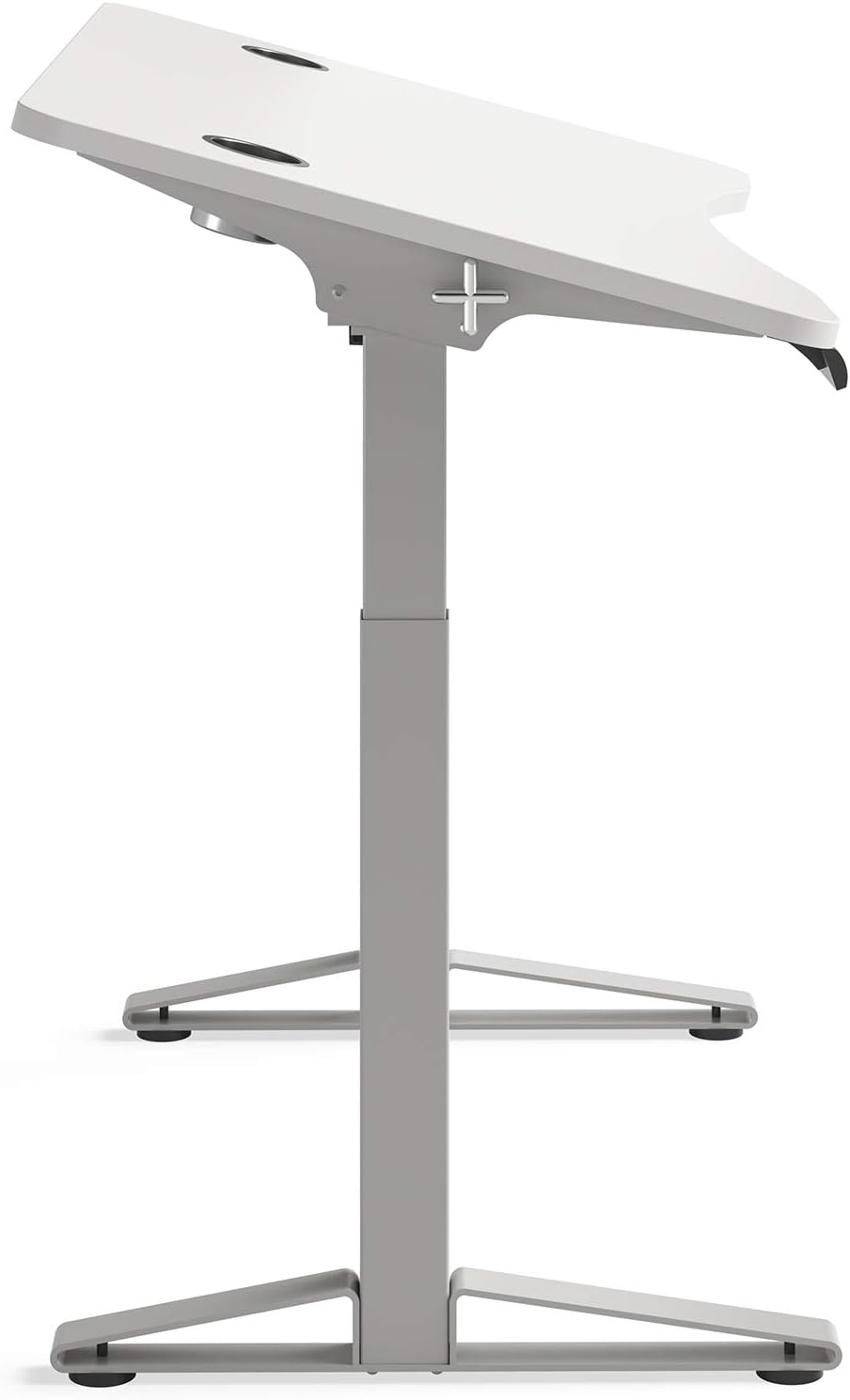 Safco Products 1980WH Electric Height Adjustable Sit to Stand Desk, 30.75