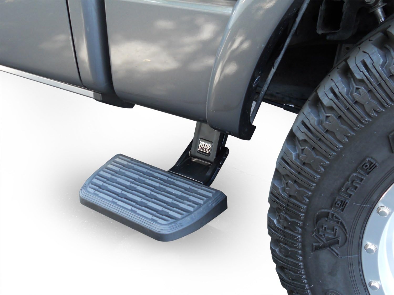 AMP Research 75411-01A BedStep2 Retractable Truck Bed Side Step for 2014-2018 Ram 2500/3500 (Excludes Dually), Black, Large