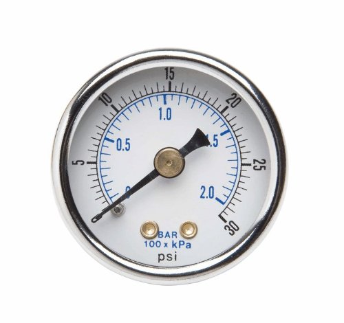Cole-Parmer KCCP7211-2.5-4-15 Utility Pressure Gauge, 2.5