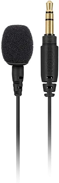 Rode Lavalier GO Professional-Grade Wearable Microphone, Black Pack of 2