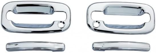 AVS For Chevy Silverado 2500 HD Classic 2007 Door Handle Cover | 4Pcs | Chrome | 685205 Pack of 2
