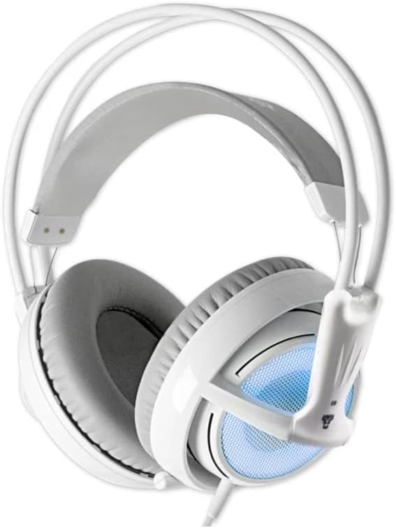 2 Pack Over-Ear Gaming Headphones with Microphone Volume Control Blue LED Lighting Deep Bass Headset for PC Computer Video Games