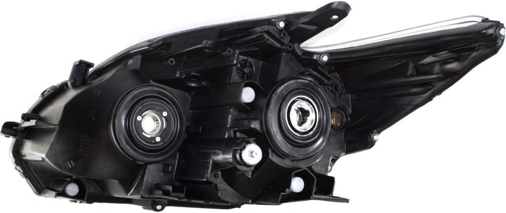 CarLights360: For Toyota Prius Headlight Assembly 2010 2011 Passenger Side DOT Certified Halogen-Replacement for TO2519122