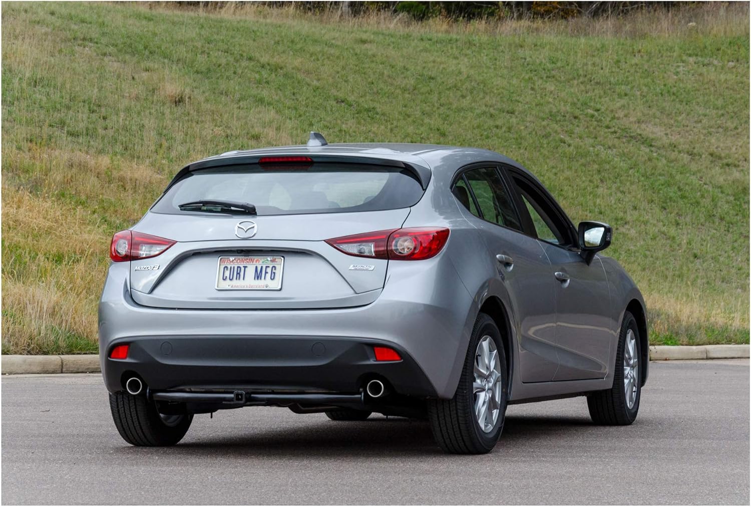 CURT 11377 Class 1 Trailer Hitch, 1-1/4-Inch Receiver, Fits Select Mazda 3