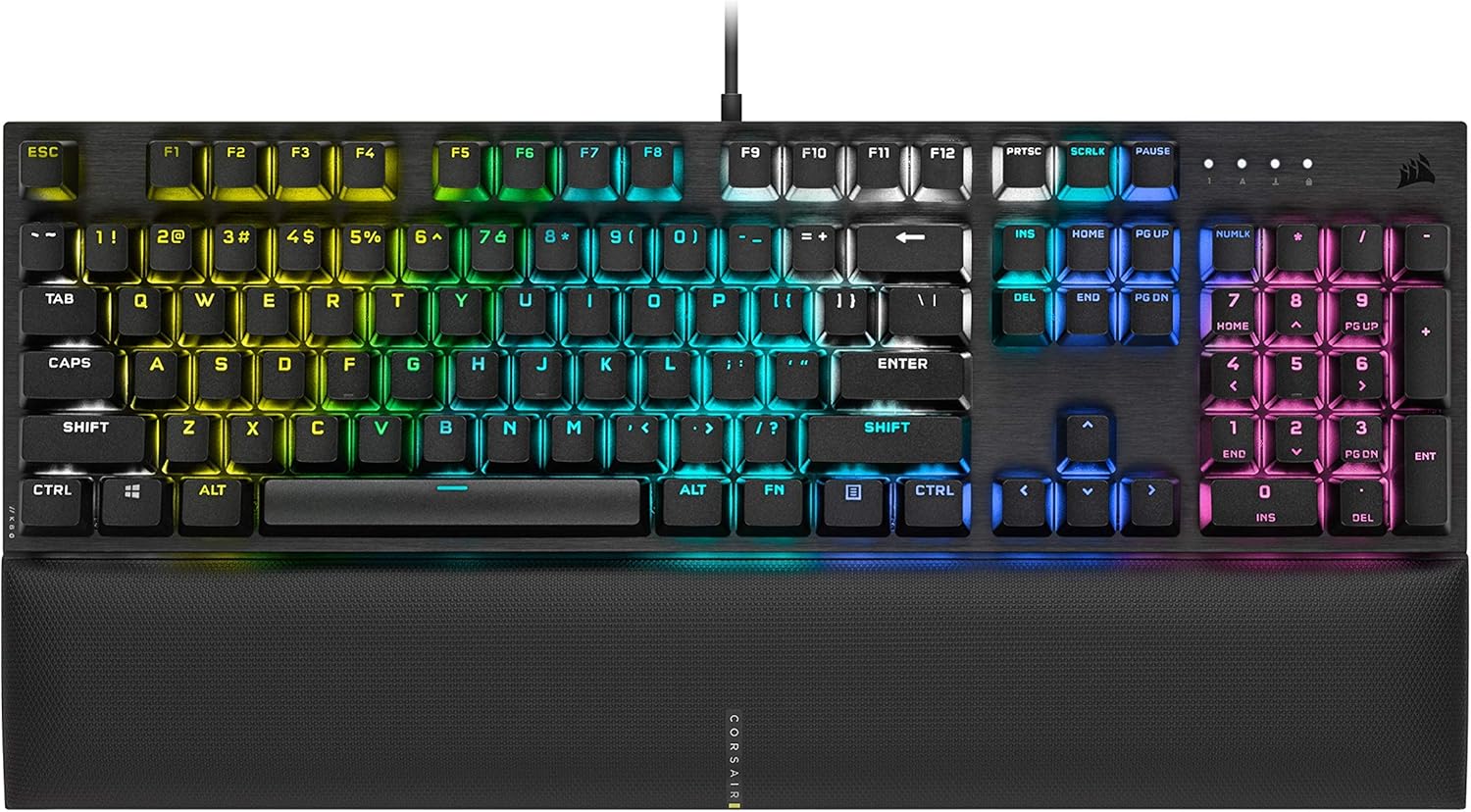 Corsair K60 RGB Pro SE Mechanical Gaming Keyboard - CHERRY Mechanical Keyswitches - Durable Aluminum Frame - Customizable Per-Key RGB Backlighting (Renewed) Pack of 2