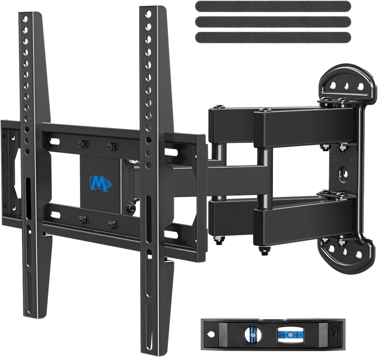 Mounting Dream TV Mount Bracket Full Motion TV Wall Mounts for 26-55 Inch LED LCD Plasma Flat Screen TV, Wall Mount with Swivel Articulating Dual Arms TV Bracket up to VESA 400x400mm 99 LBS MD2379 Pack of 2