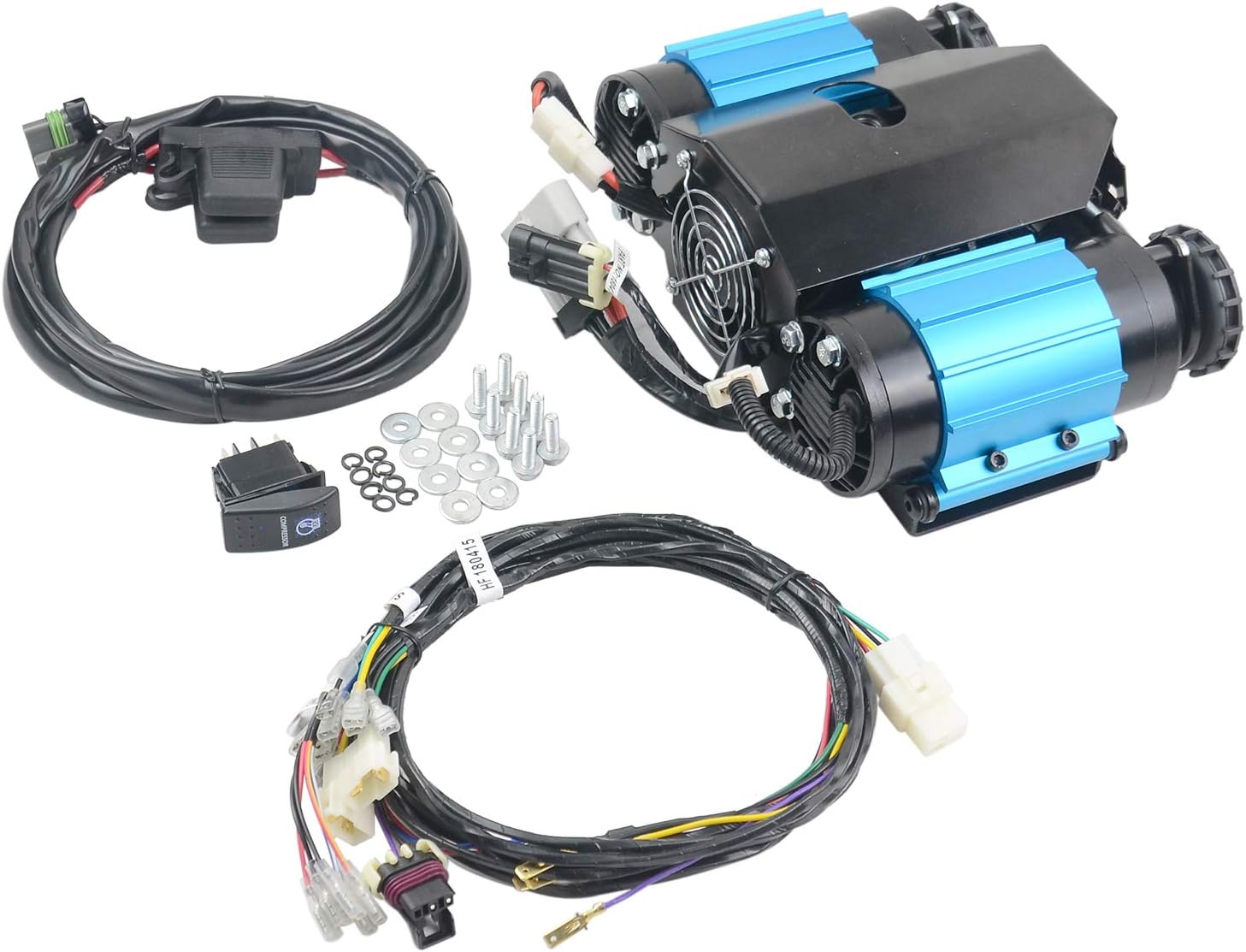 CKMTA12 High Output 12V Twin Deluxe Inflation Air Compressor