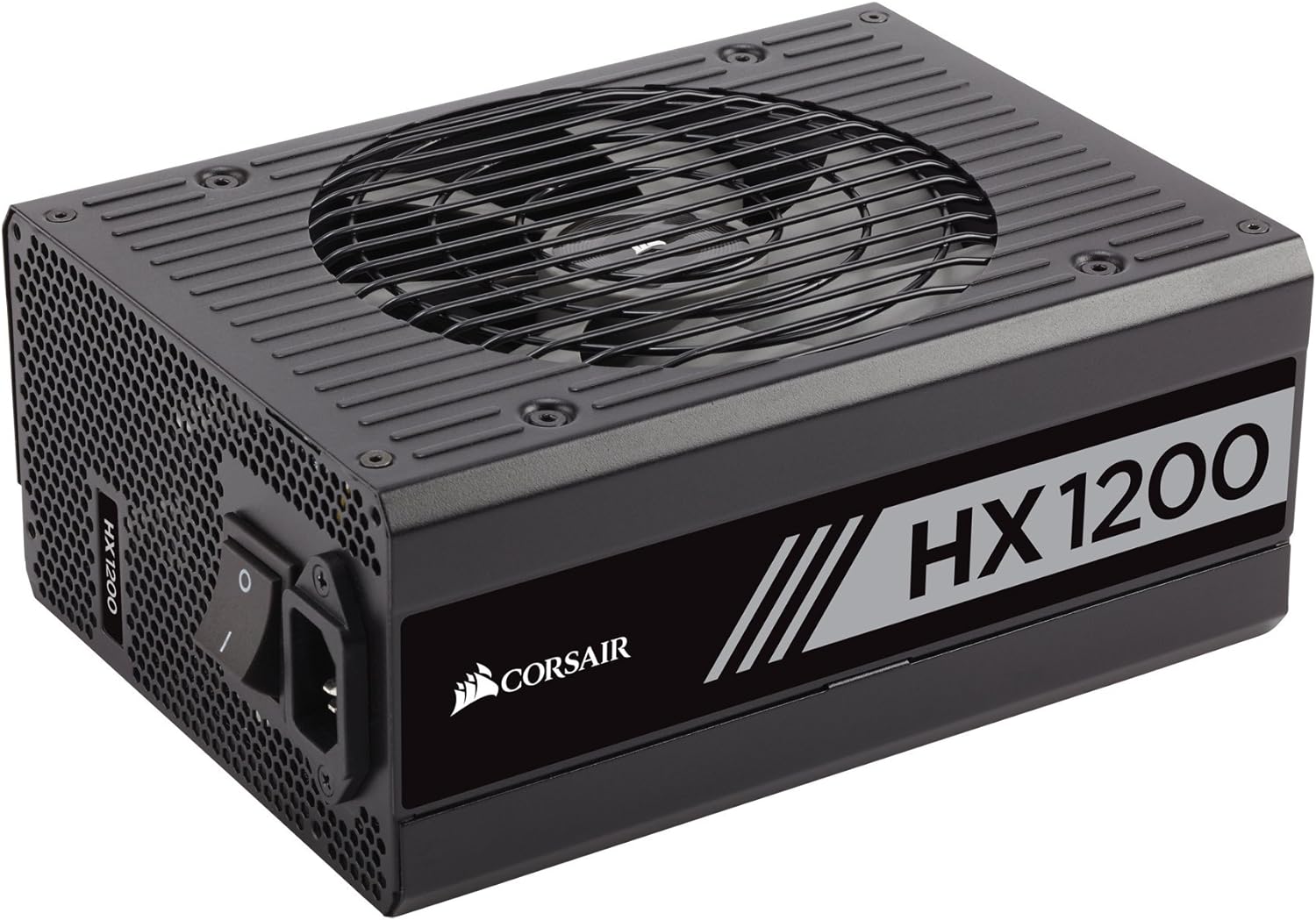 Corsair HX Series, HX1200, 1200 Watt, Fully Modular Power Supply, 80+ Platinum Certified, Model Number: CP-9020140-NA