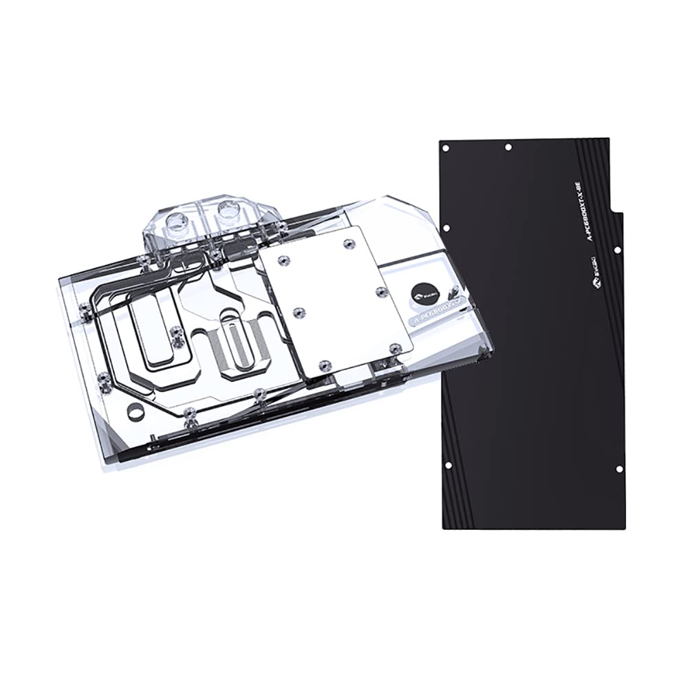 Bykski GPU Water Block for Powercolor Radeon RX 6800XT Red Dragon Graphics Card Liquid Cooler Radiator A-PC6800XT-X (5V 3PIN A-RGB LED Light)