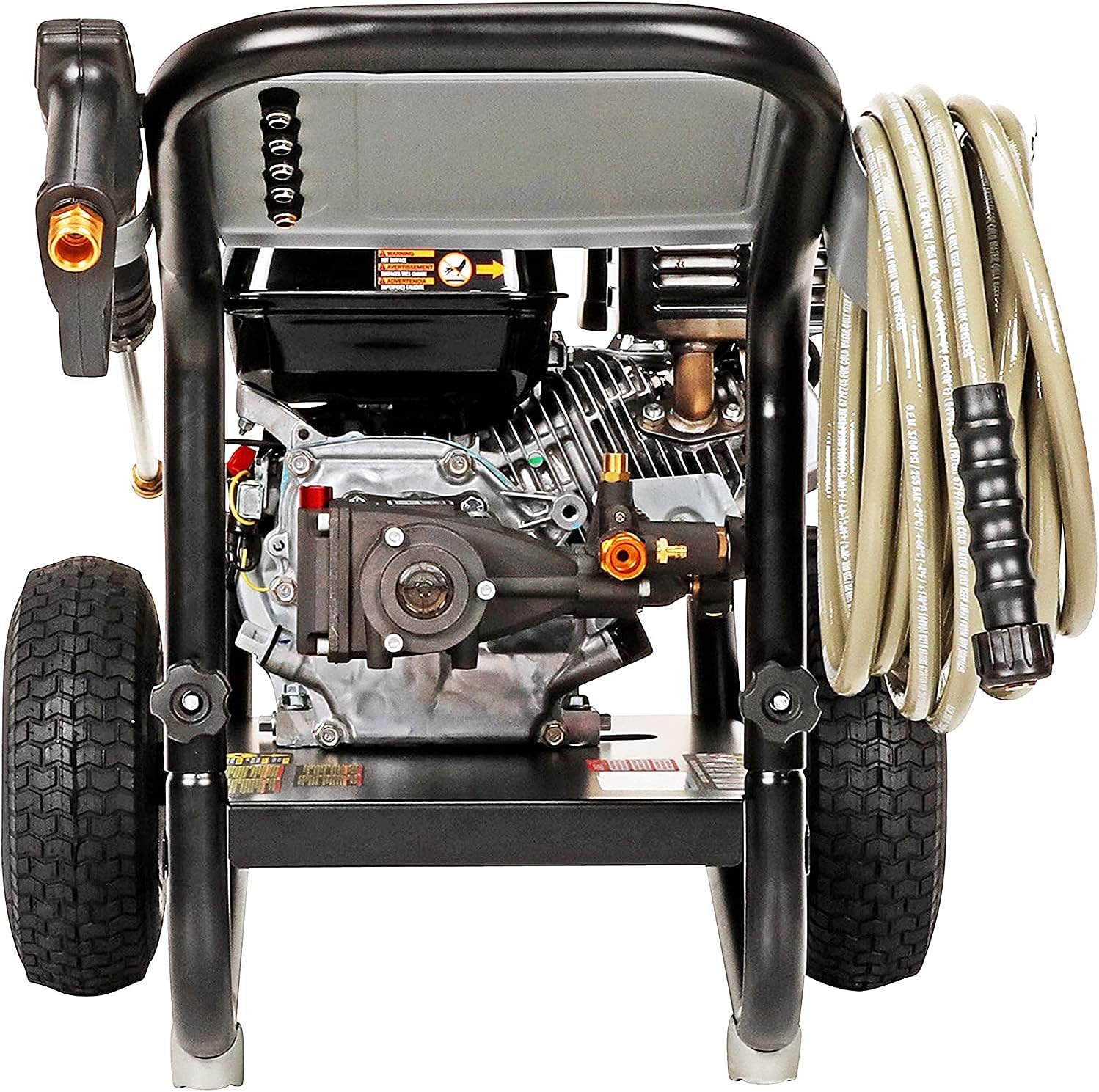 SIMPSON Cleaning PS3228 PowerShot Gas Pressure Washer Powered by Honda GX200, 3300 PSI at 2.5 GPM, Black