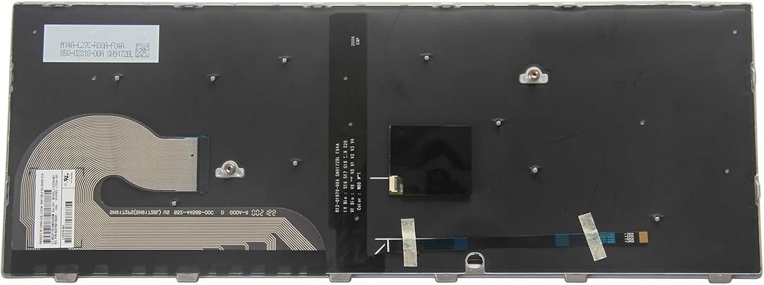 KbsPro Backlit Keyboard for HP EliteBook 840 G6, 840 G5, 745 G5, 745 G6 US Layout Backlight L14378-001 Pack of 2