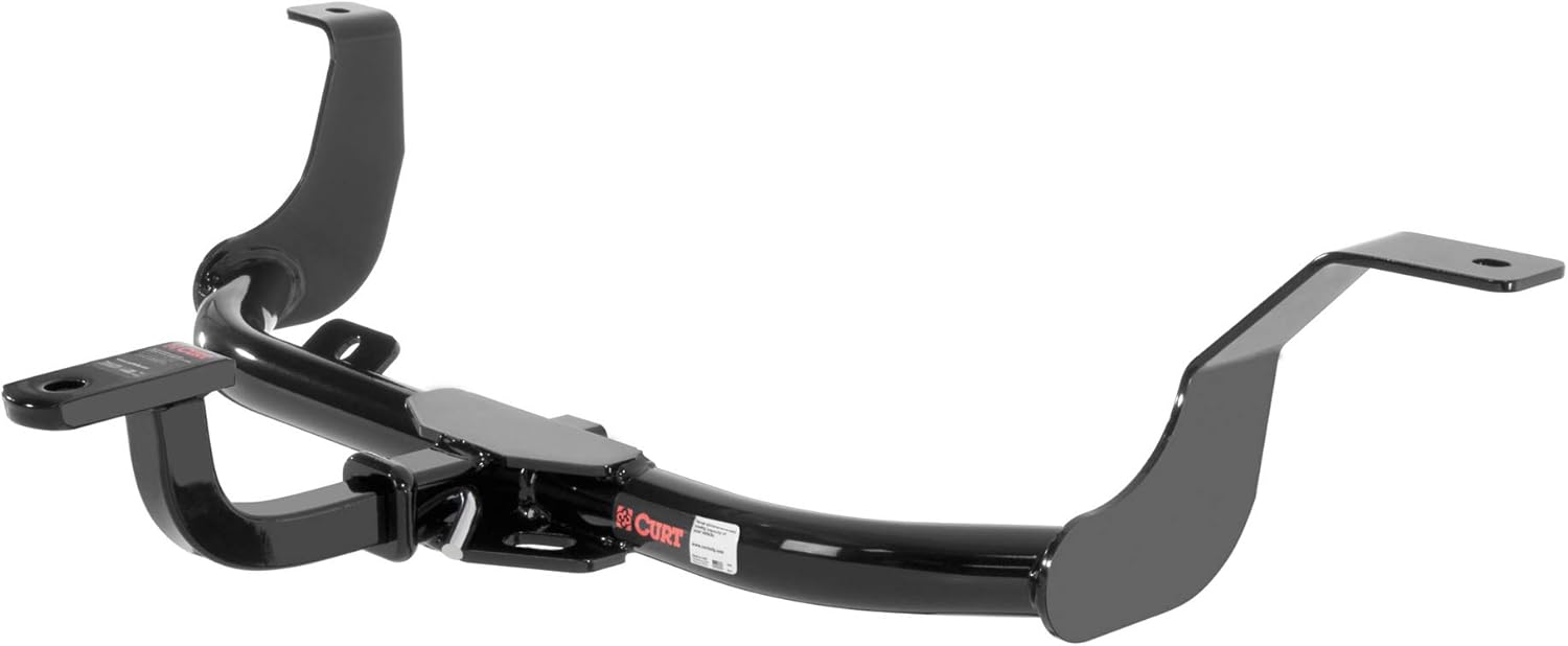 CURT 112563 Class 1 Trailer Hitch with Ball Mount, 1-1/4-In Receiver, Fits Select Nissan Versa