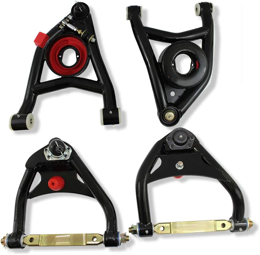 DEMOTOR PERFORMANCE For 64-72 Chevelle A Body Upper and Lower Tubular Control A Arms Set