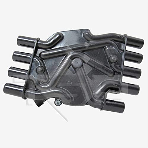 A-Team Performance - EFI Distributor - Compatible with 1996-2000 Chevrolet BBC Big Block Chevy V8 Vortec, GEN. VI, 454, Black Cap Pack of 2