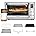 COSORI Air Fryer Toaster Oven Combo, 12-in-1, Countertop ConvectionOven 32QT XL Large Capacity, Rotisserie, Dehydrator, 100 Recipes & 6 Accessories Included CO130-AO, 30L, Manual-Silver