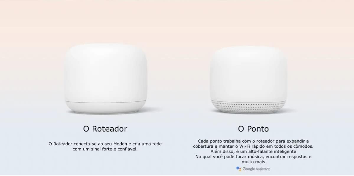 Google Nest WiFi Router 3 Pack ( One Router & Two extenders) 2nd Generation 4x4 AC2200 Mesh Wi-Fi Routers with 6600 Sq Ft Coverage (Renewed)