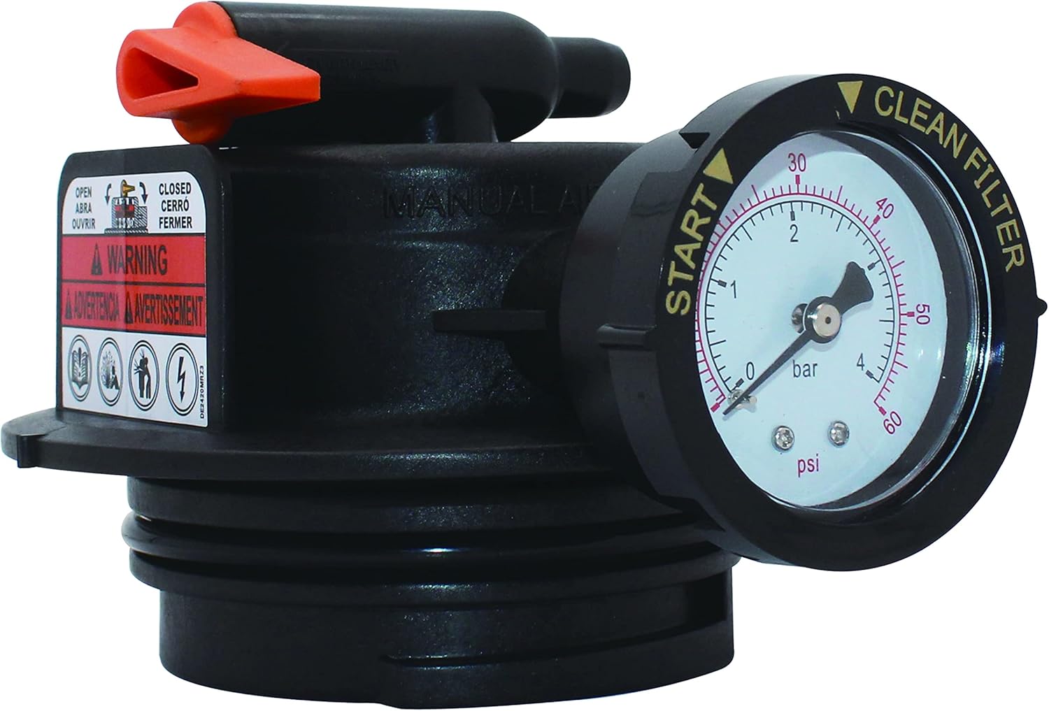 LUKYER DEX2420MAR2 DE and Cartridge Filter Manual Air Relief Assembly Replacement for Pro-Grid De, Swim Clear and Swimclear Cartridge Filters Pack of 2