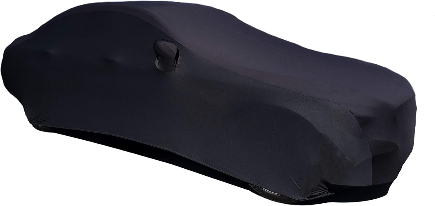2012-2022 Mercedes C300, AMG C 63, & AMG C 43 Sedans Ultraguard Stretch Satin Indoor Car Cover - The Ultimate Custom FIT (Black)