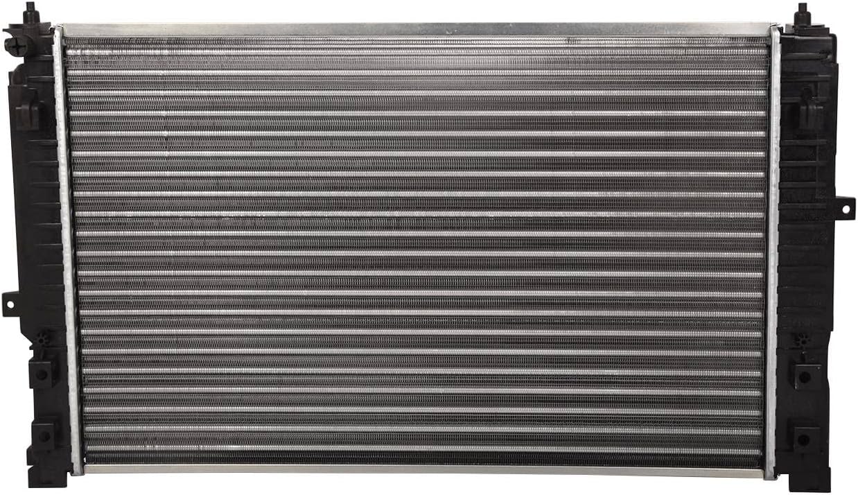 TOPAZ 8D0121251P Radiator, Engine Radiator Replacement for 1997-2002 Audi A4 Quattro 1.8L 2004 Volkswagen Passat 4.0L Pack of 2