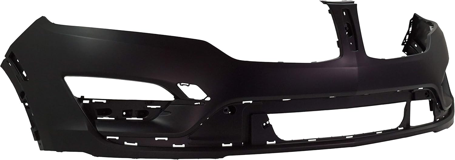 Garage-Pro Front Bumper Cover Compatible with 2015-2018 Lincoln MKC Primed, with Tow Hook Holes