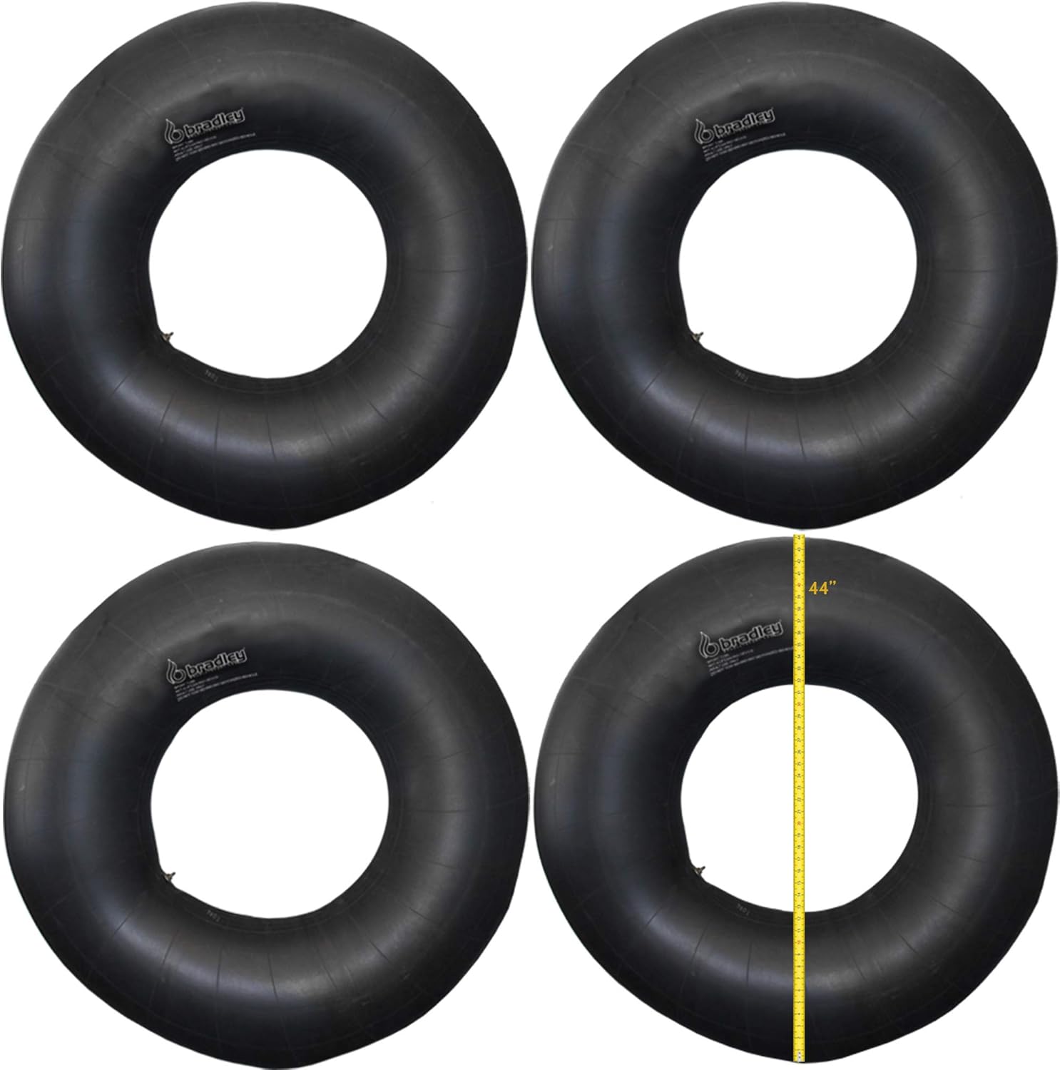 4 Pack Huge New Truck Tire Inner Tube Float Rafting Snow River Tubes 10.00-20