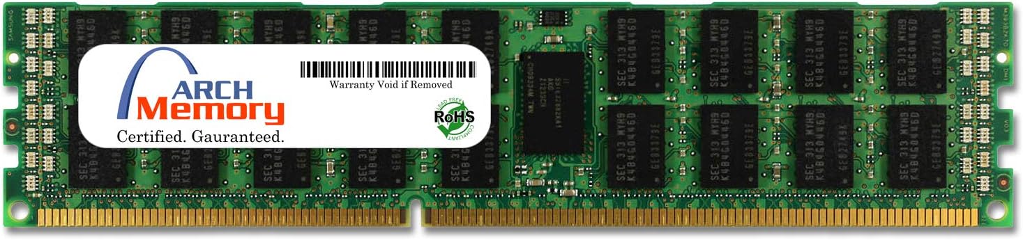 Arch Memory 8 GB 240-Pin DDR3-1066 PC3-8500 ECC RDIMM Server Pack of 2
