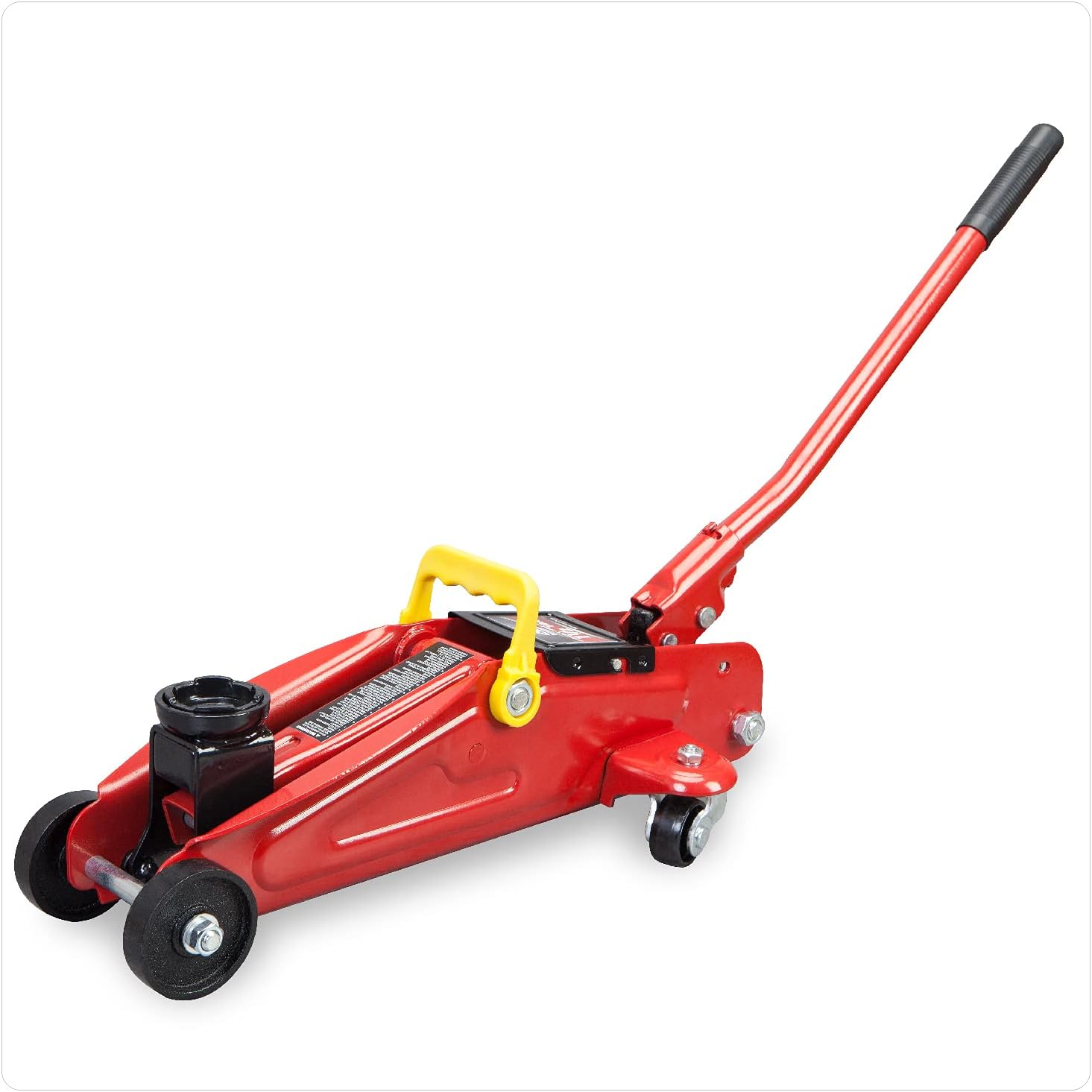 Jack Boss Hydraulic Floor Jack 1.5 Ton 3,300Lbs Heavy Duty Car Lift Portable Trolley Jack 360 Degree for Cars Automotive Sedans Pack of 2