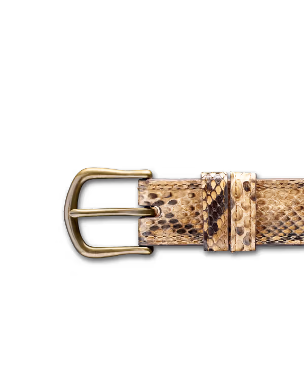 Women's Python Belt