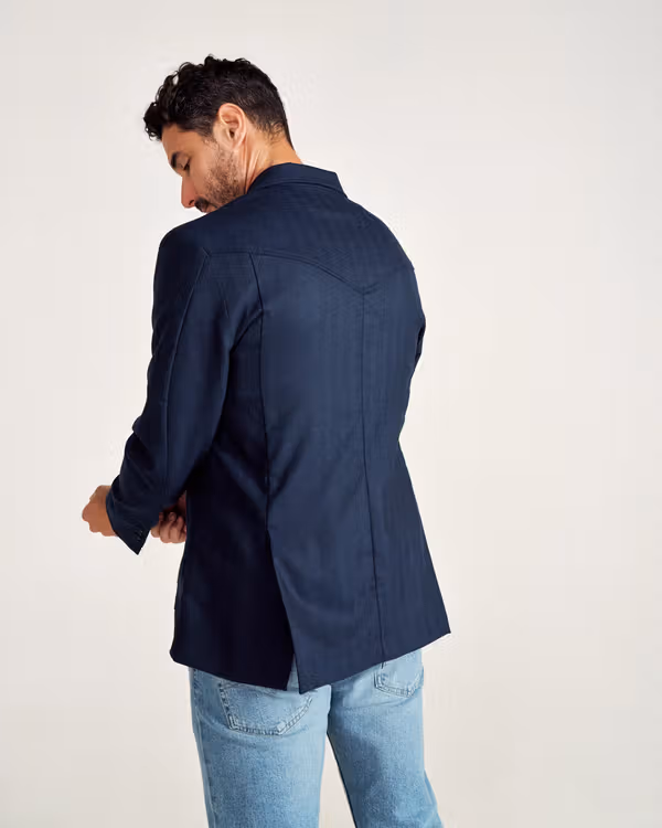 Men's Western Tweed Blazer