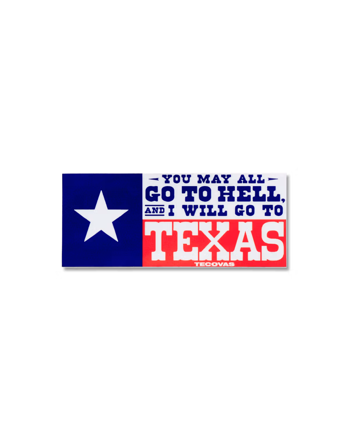 Tecovas Ranch Supply Sticker