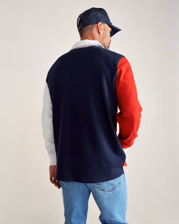 Men's Long Sleeve Polo