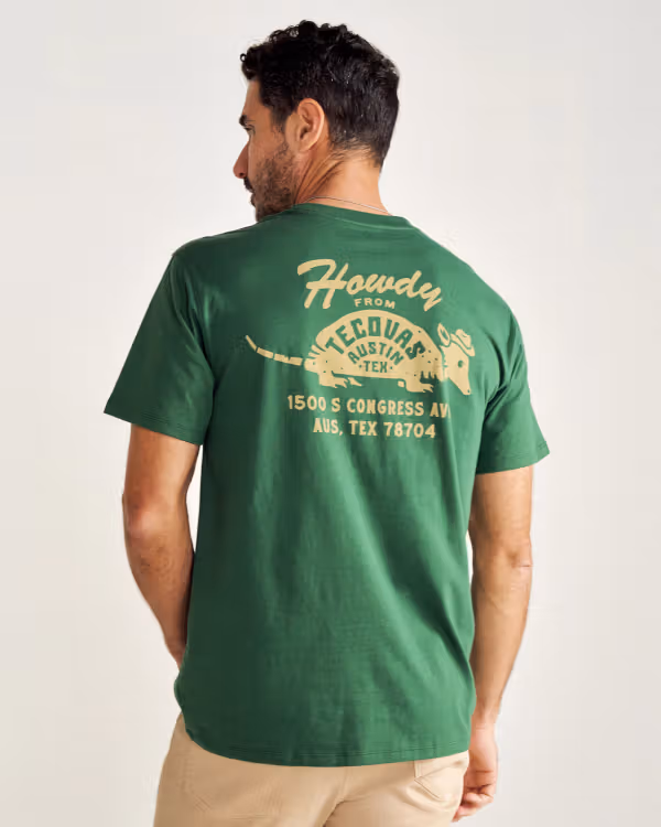 Men's Howdy Armadillo Tee