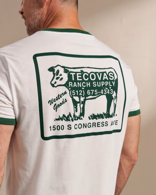 Men's Tecovas Ranch Supply Ringer Tee