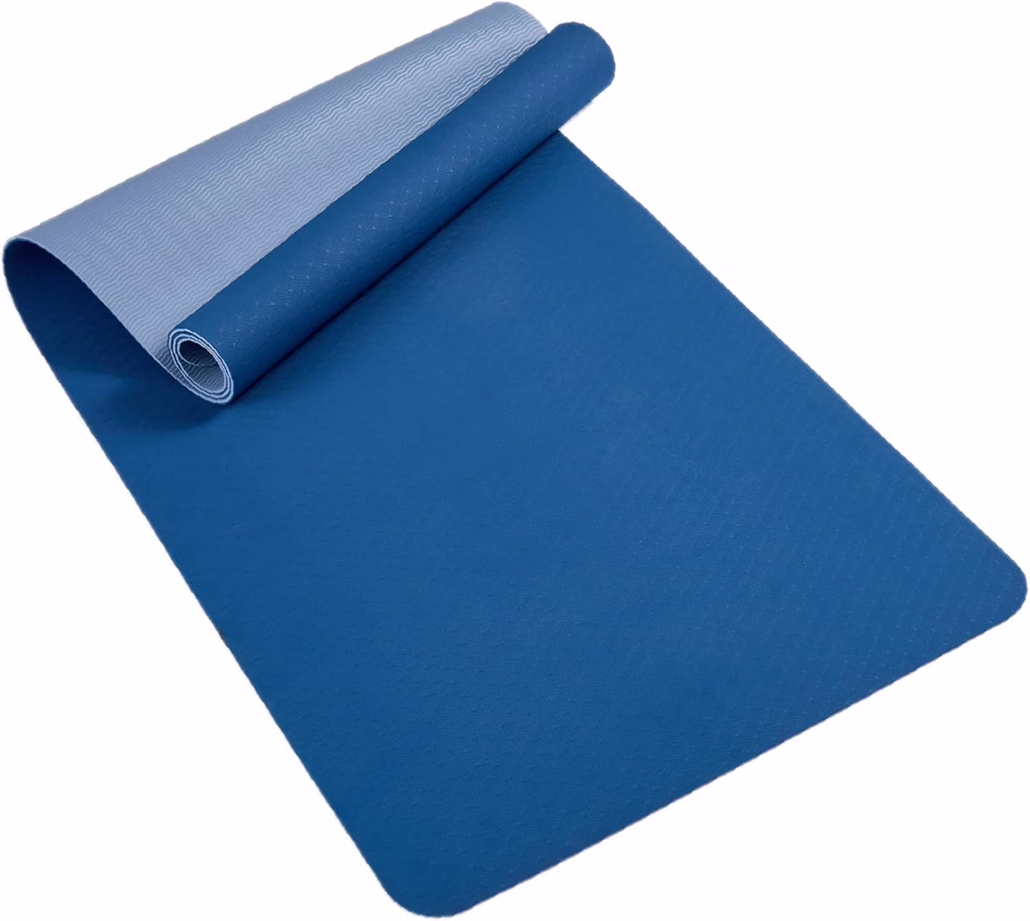 Non-Slip TPE Yoga Mat for Women & Men, 72"x24" Extra-Long Pilates Mats for Hot Yoga, HIIT, Floor Workouts, Lightweight Fitness Mat with Dual Grip
