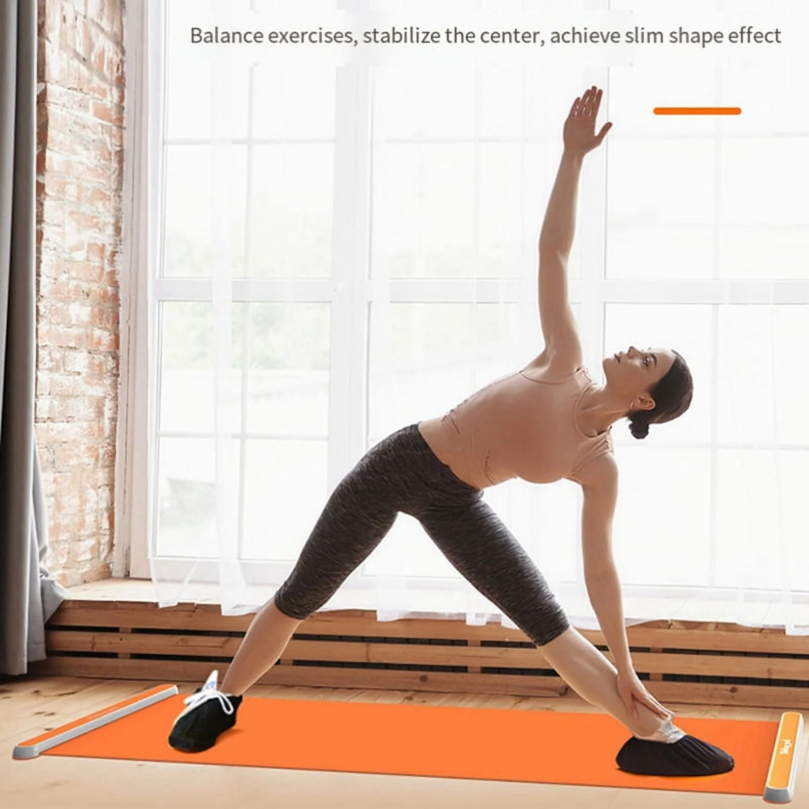 Yoga Sliding Mat Indoor Sport Speed Skating Training Board Mat Ice Hockey Roller Skating Leg Exercise 200cm Pink