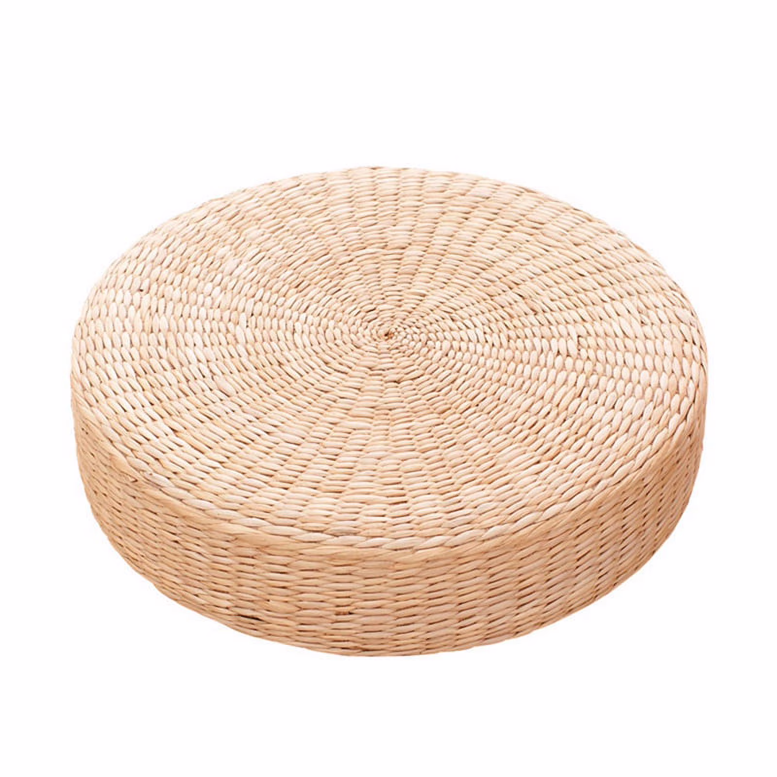 45Cm Yoga Mats Round Pouf Floor Pillow Cushion Straw Meditation Thickening Soft Yoga Equipment