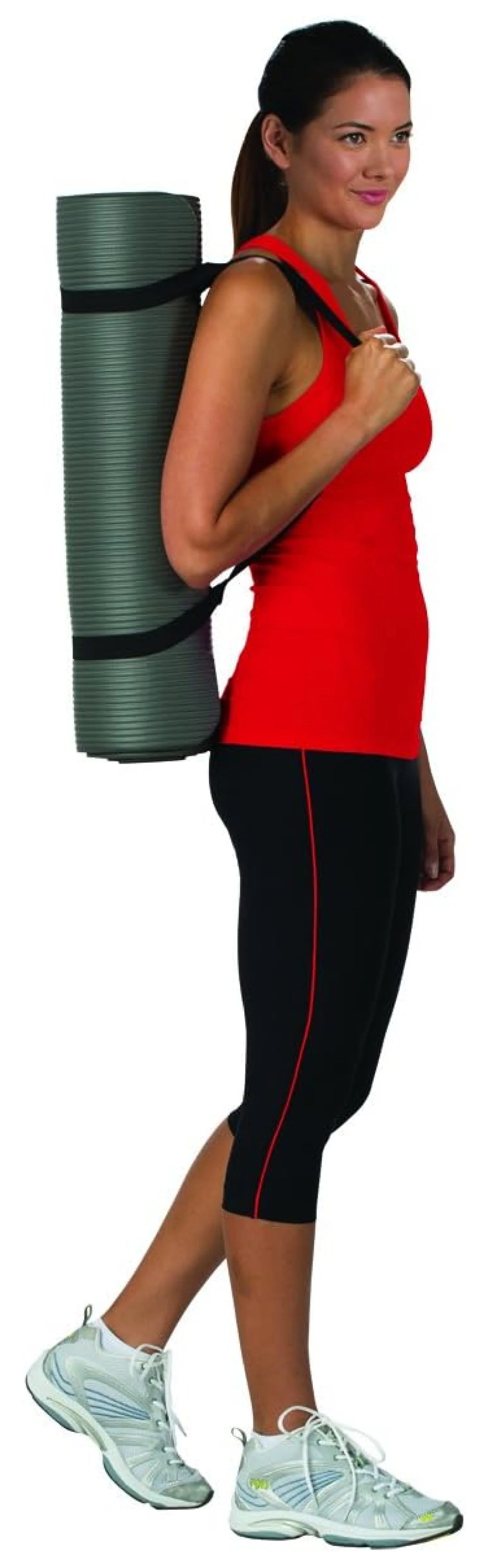 Yoga Mat 10mm Extra Thick Non Slip Exercise Mat Pilates Fitness Mat with Carrying Strap for Home Gym Workout Women Men