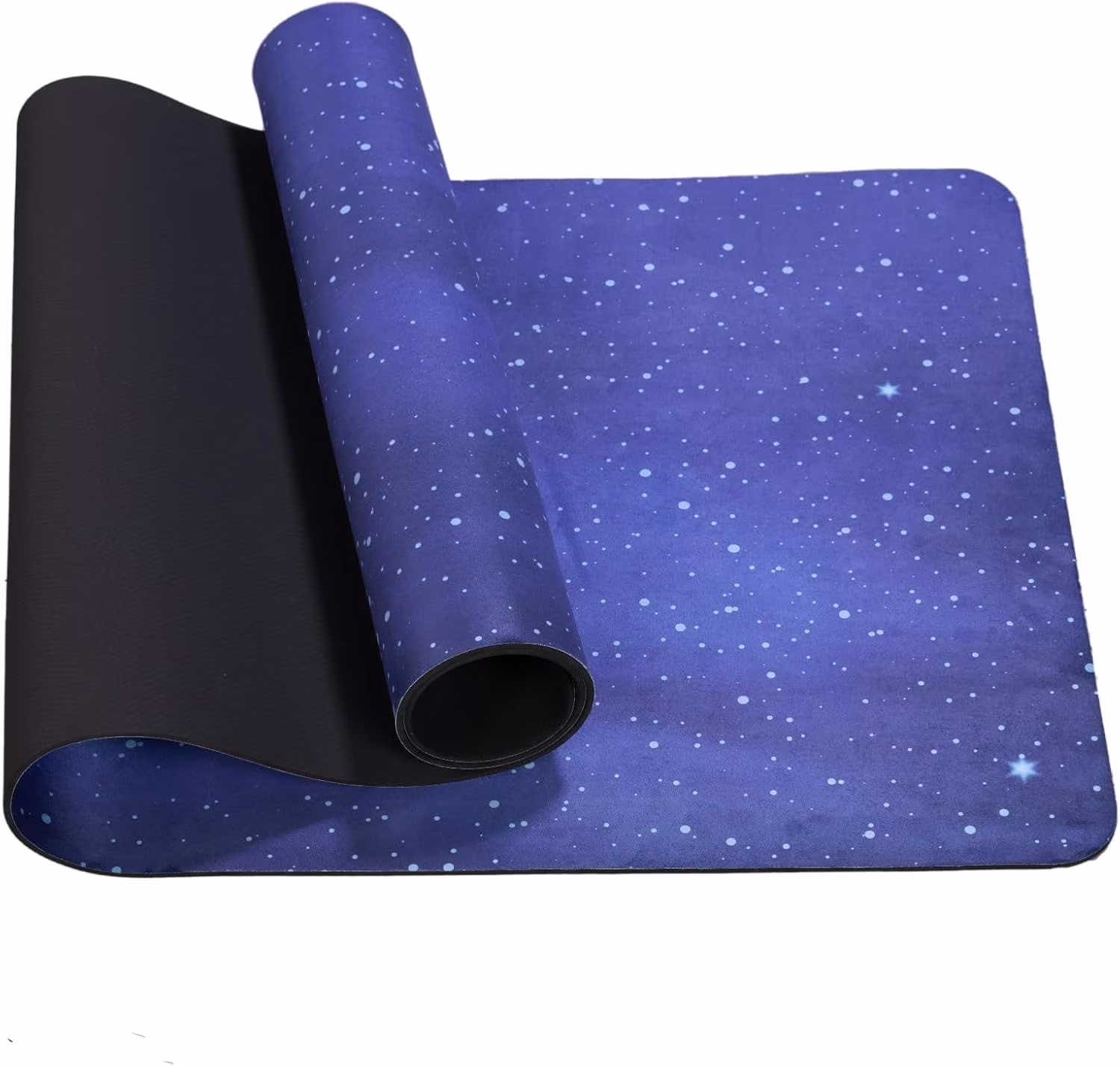 Non-Slip TPE Yoga Mat for Women & Men, 72"x24" Extra-Long Pilates Mats for Hot Yoga, HIIT, Floor Workouts, Lightweight Fitness Mat with Dual Grip
