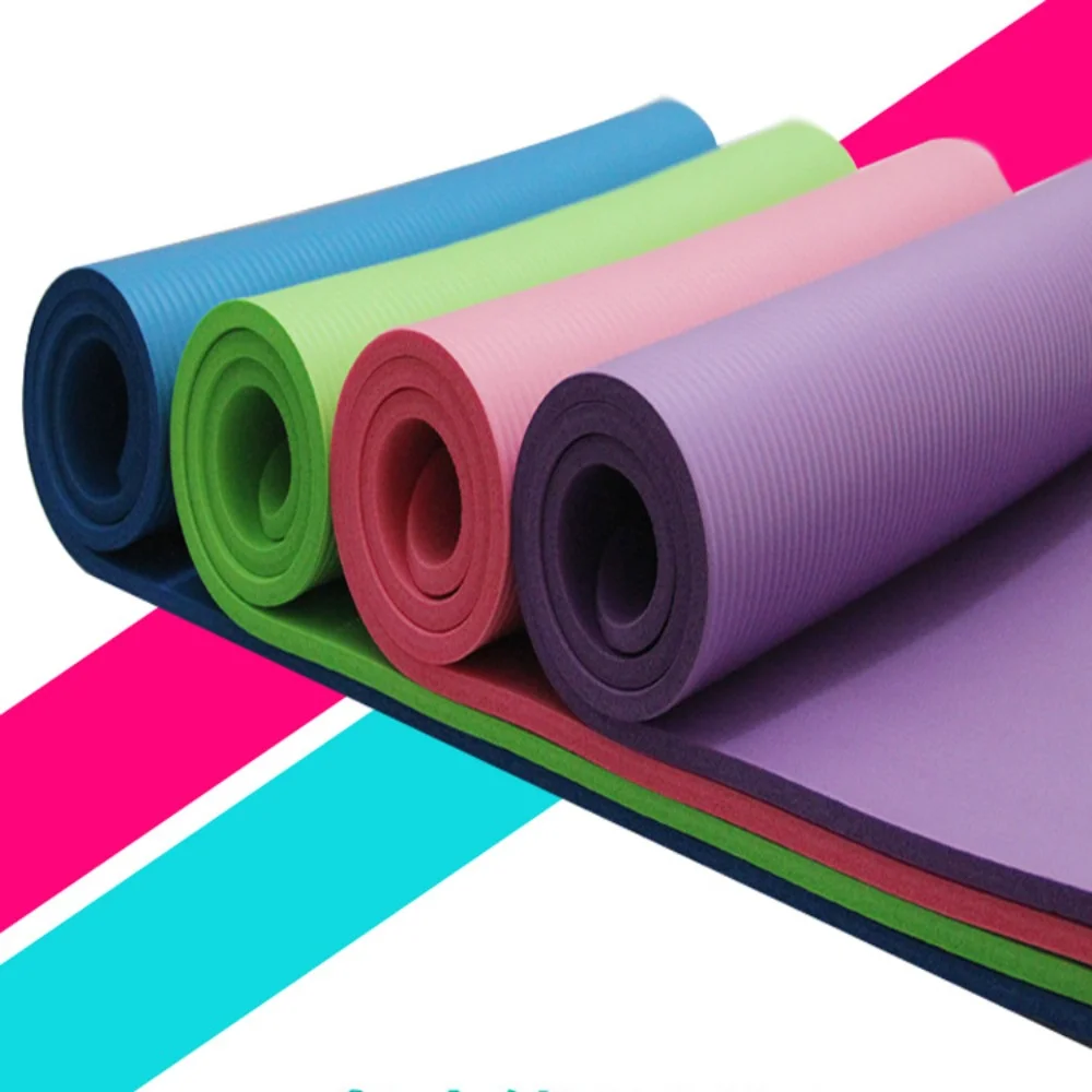 10mm Professional Yoga Mat, Double-Sided Non-Slip for Fitness, Pilates & Perfect Alignment