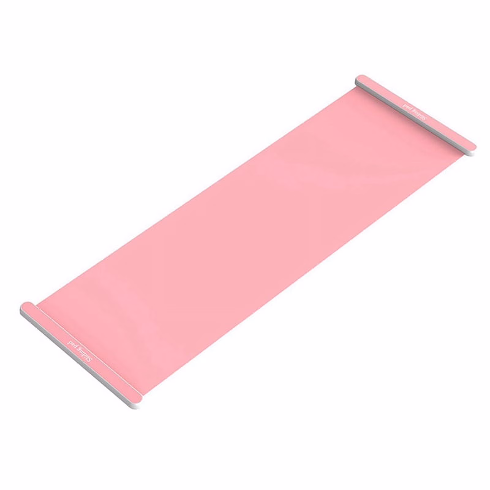 Yoga Sliding Mat Indoor Sport Speed Skating Training Board Mat Ice Hockey Roller Skating Leg Exercise 200cm Pink