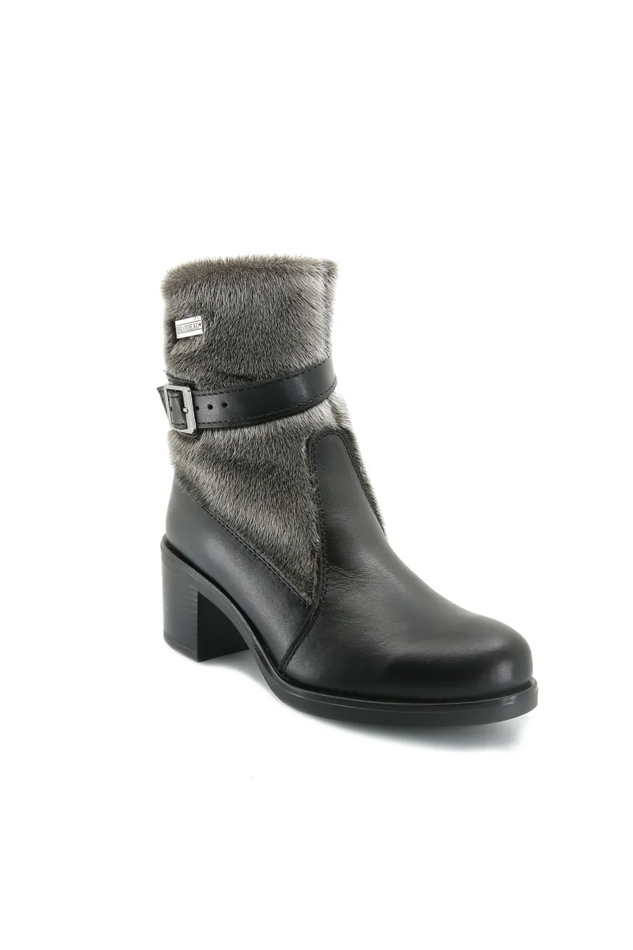 Bottes en fourrure de Loup Marin naturel - Laura